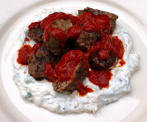 Ali Nazik Kebab (Kofte style)