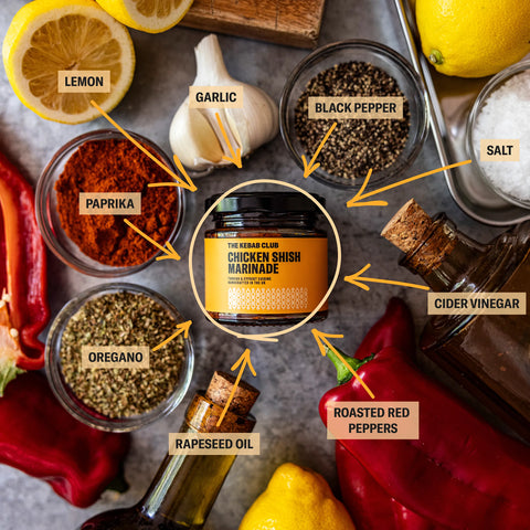 chicken shish marinade ingredients
