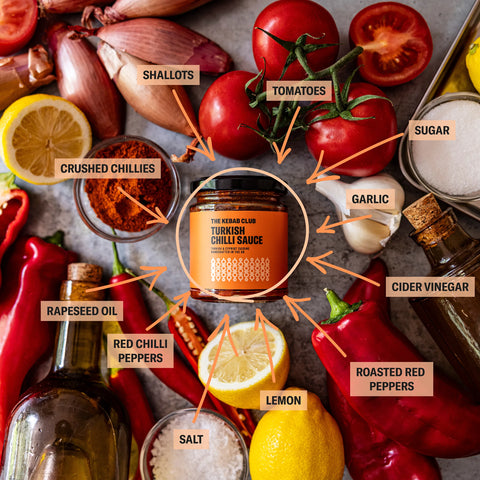 Turkish Chilli Sauce with natural ingredients