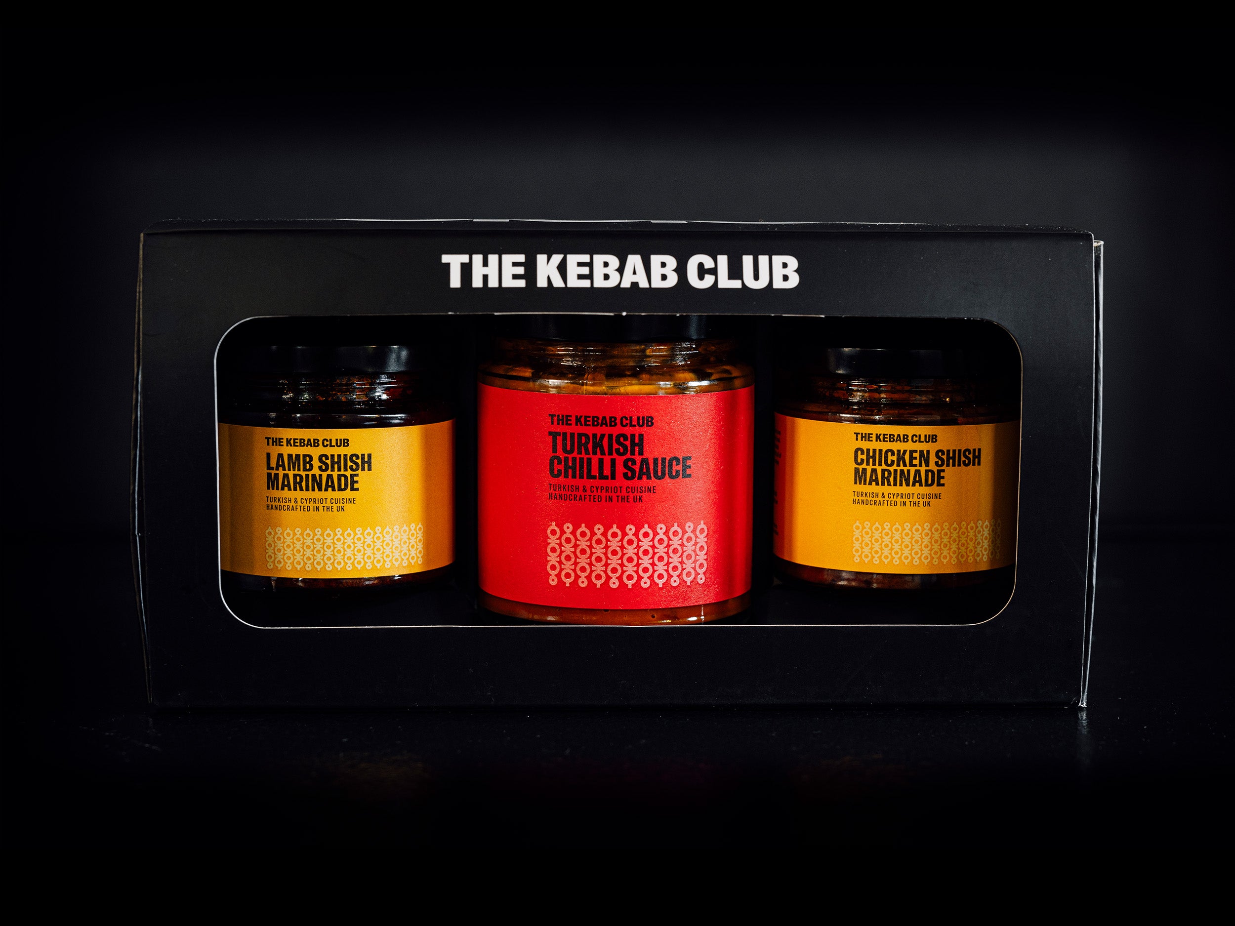 Turkish Set of 3 Gift Set - Chilli Sauce & Shish Marinade