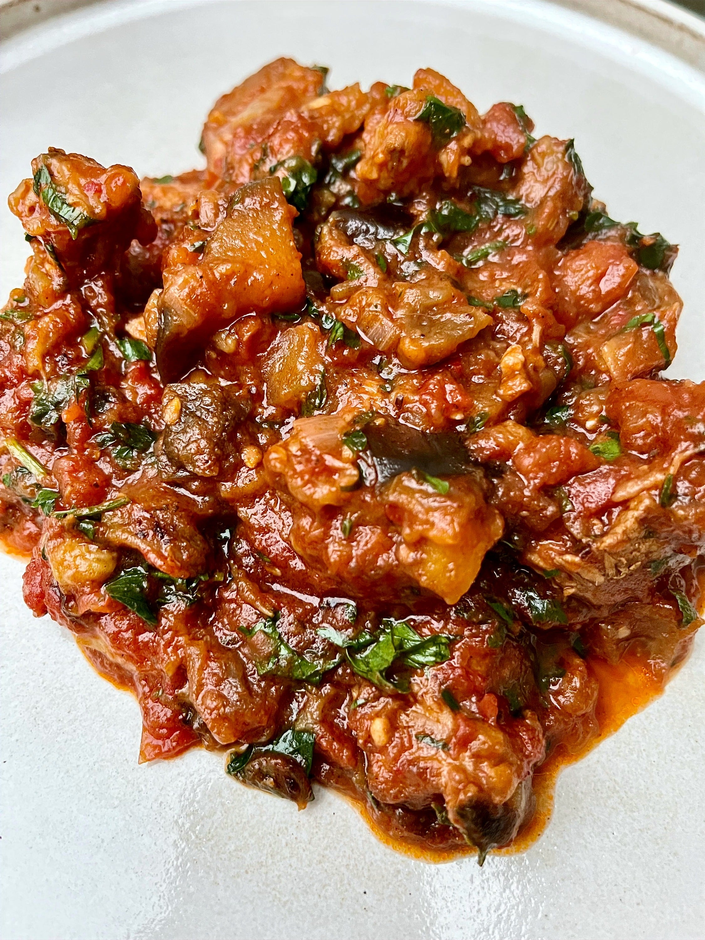 Lamb & Aubergine Stew Recipe