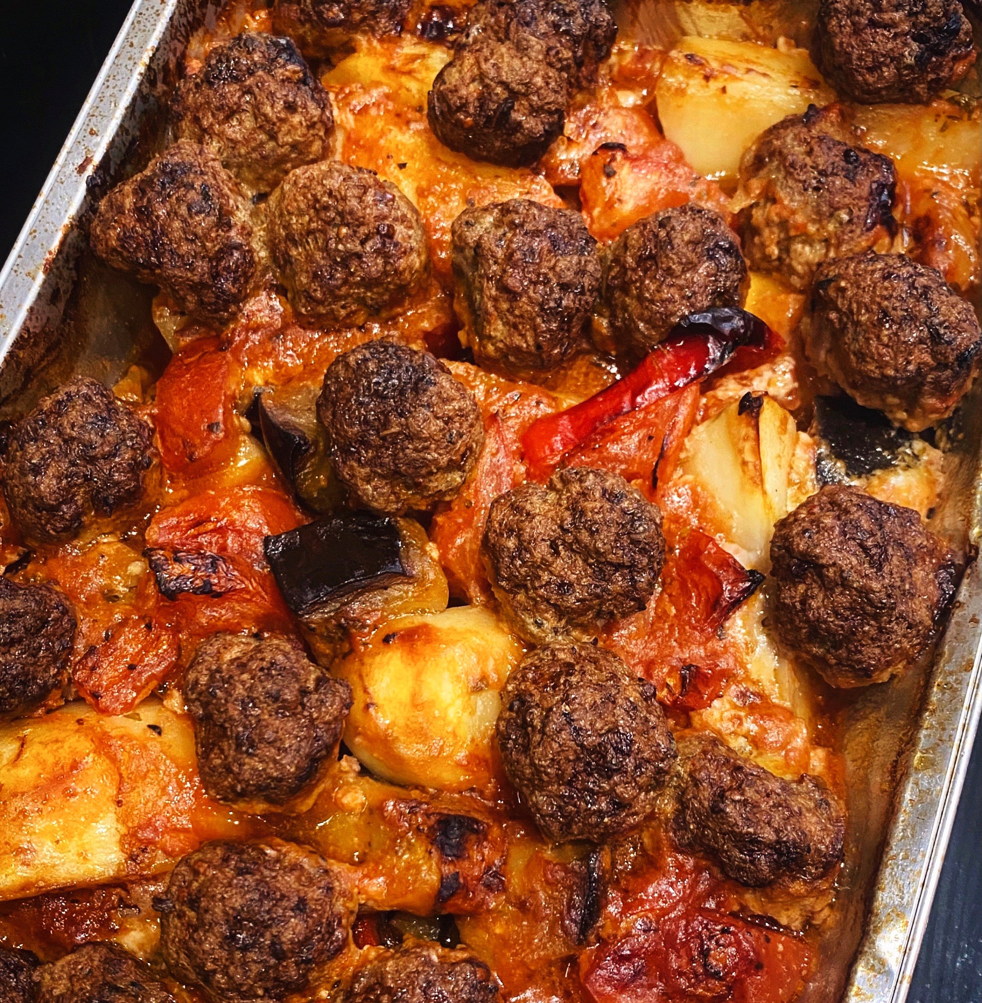 Patatesli Kofte - Meatballs & Potatoes