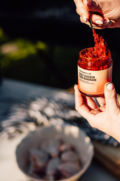 Spicy Chicken Wing Marinade