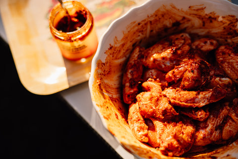 Spicy Chicken Wing Marinade