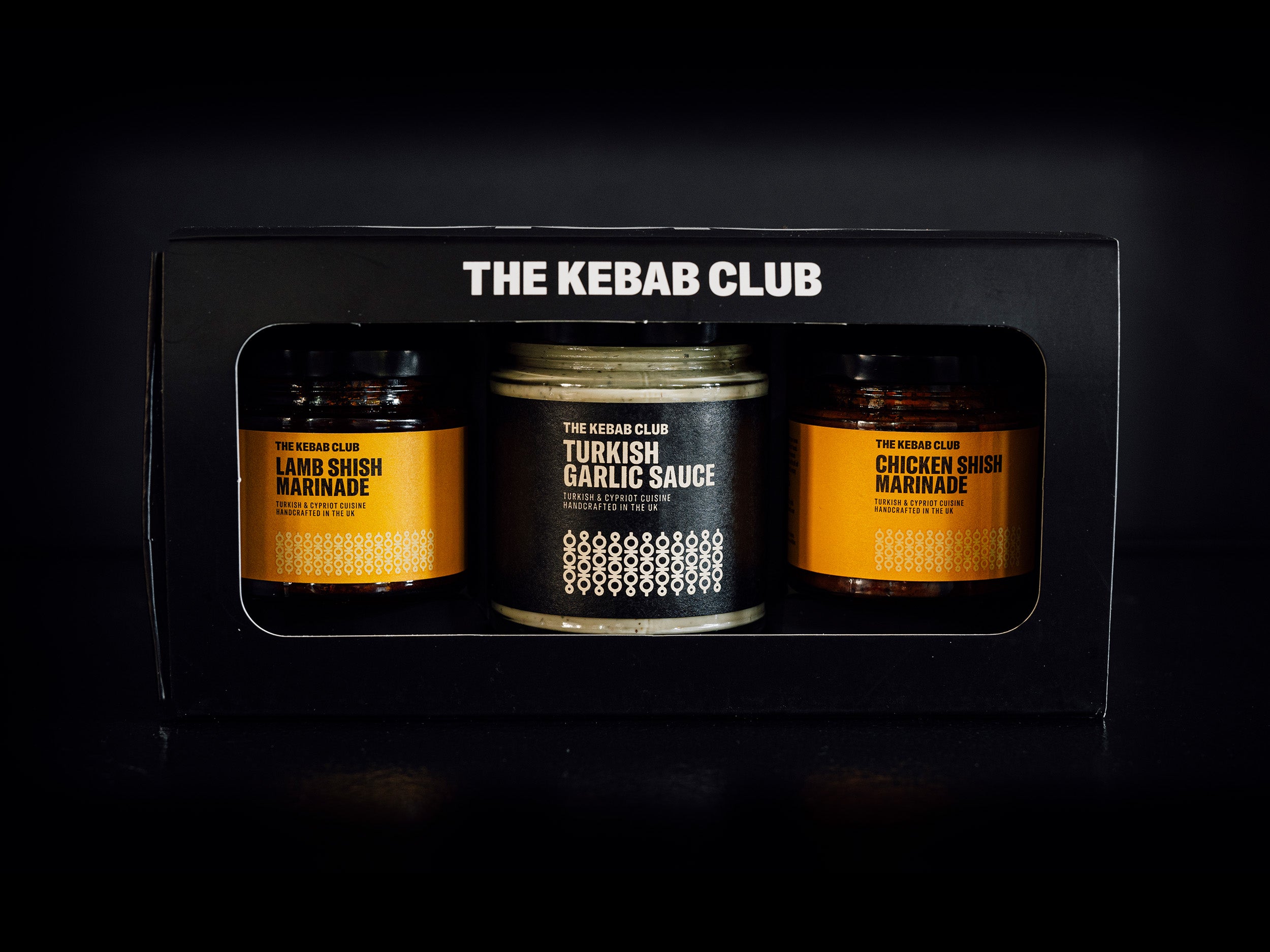 Garlic Set of 3 Gift Set Garlic Sauce & Marinades The Kebab Club