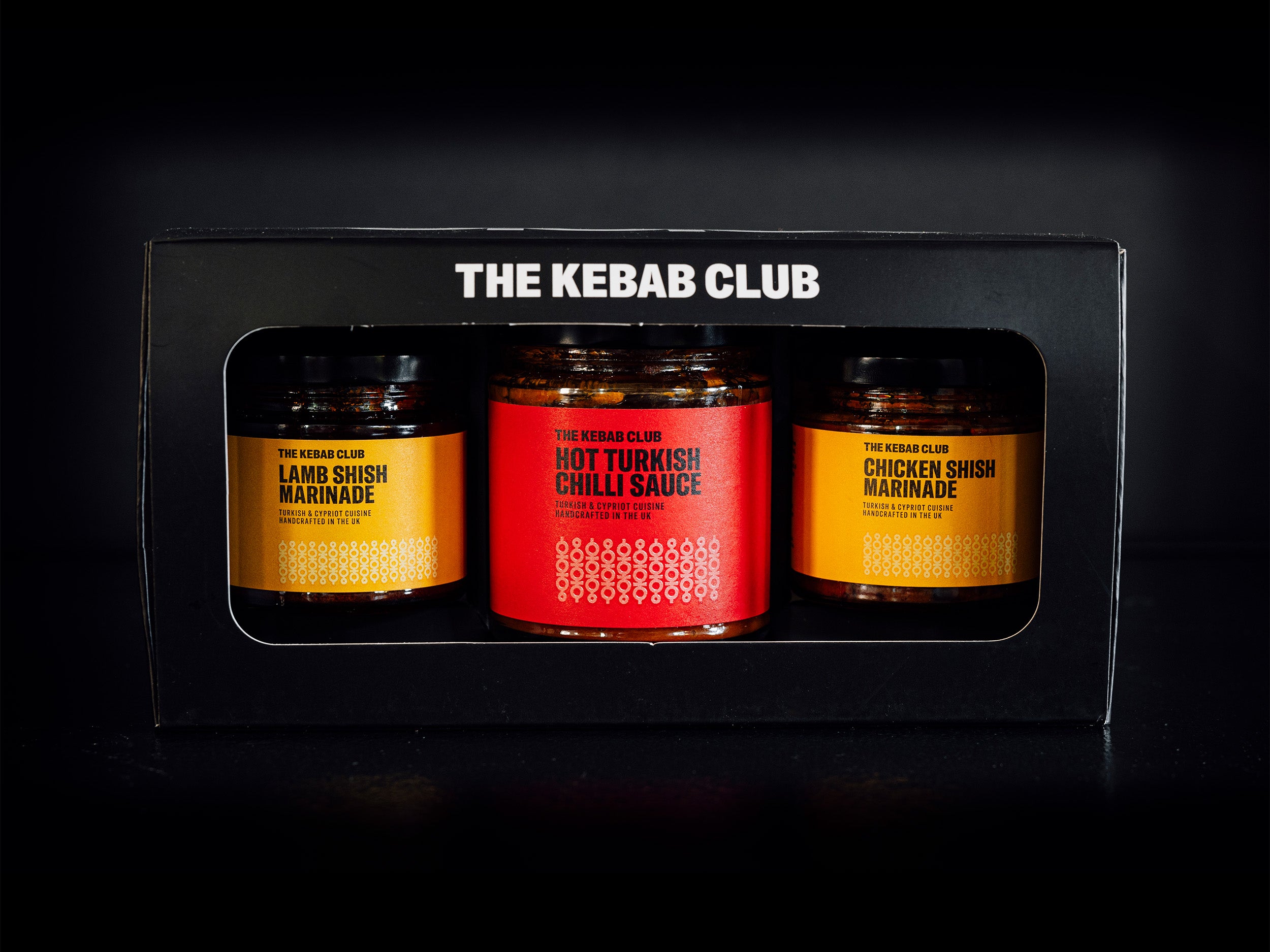 Hot Set of 3 Gift Box - Chilli Sauce &amp; Shish Marinade